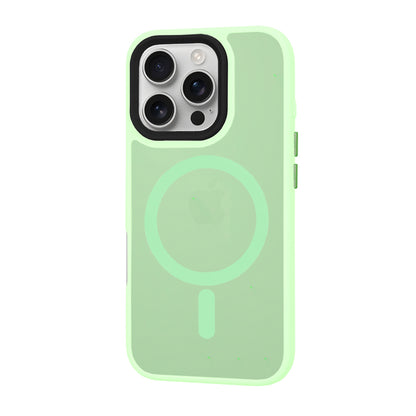 MagSafe maska za Apple iPhone 16 Pro, Techsuit, HaloFrost, Svijetlo Zelena