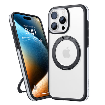 Futrola MagSafe za Apple iPhone 16 Pro, Torras, Ostand R Fusion, Crna