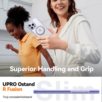 Futrola MagSafe za Apple iPhone 16 Pro, Torras, Ostand R Fusion, Crna