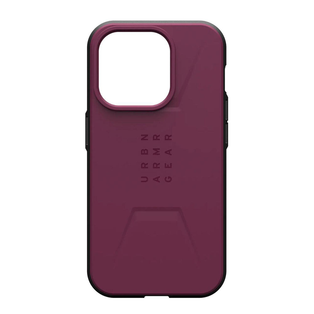 MagSafe futrola za Apple iPhone 16 Pro, Urban Armor Gear, Civilian, Bordo