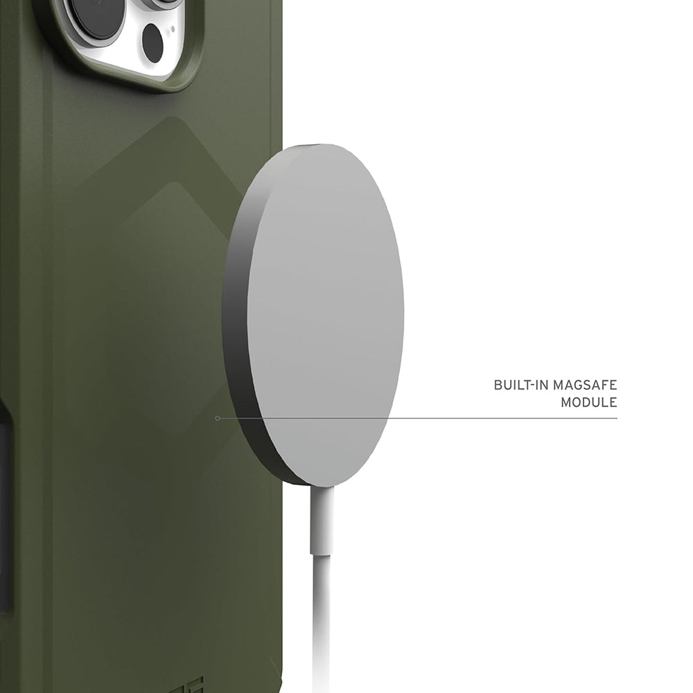 MagSafe futrola za Apple iPhone 16 Pro, Urban Armor Gear, Essential Armor, Zelena