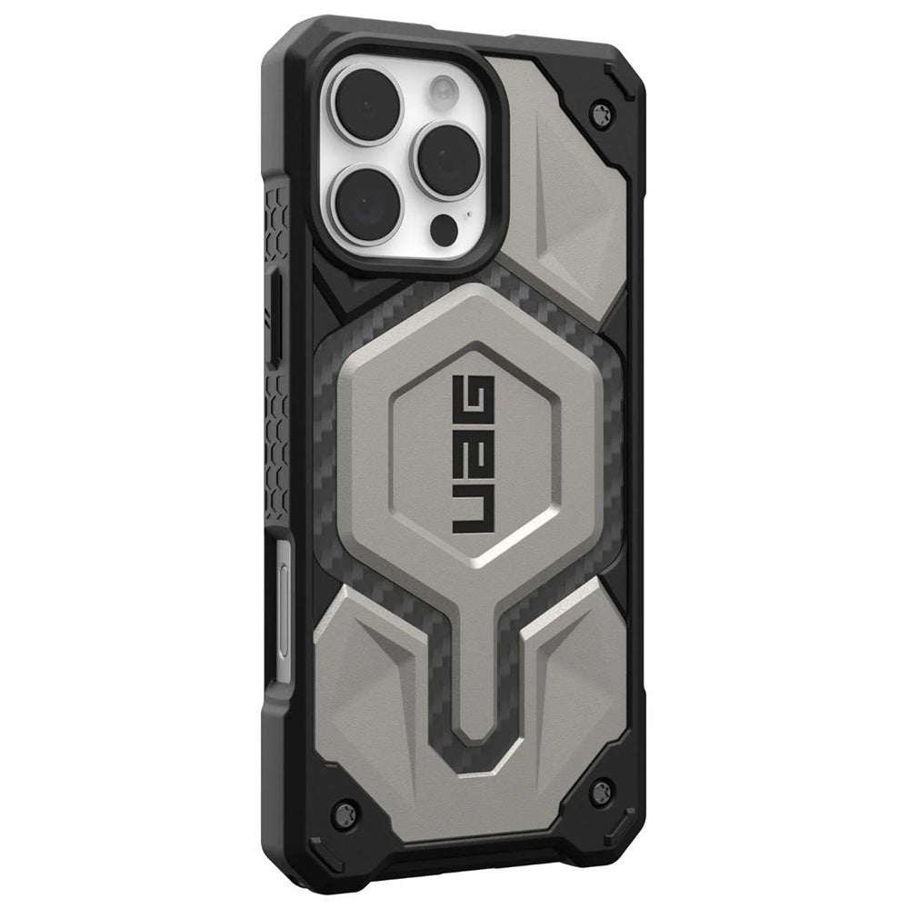 MagSafe futrola za Apple iPhone 16 Pro, Urban Armor Gear, Monarch Pro, Siva