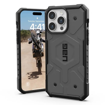 MagSafe futrola za Apple iPhone 16 Pro, Urban Armor Gear, Pathfinder, Srebrna