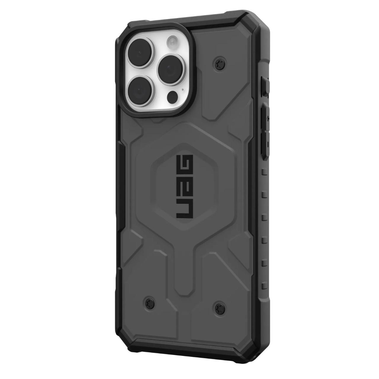 MagSafe futrola za Apple iPhone 16 Pro, Urban Armor Gear, Pathfinder, Srebrna