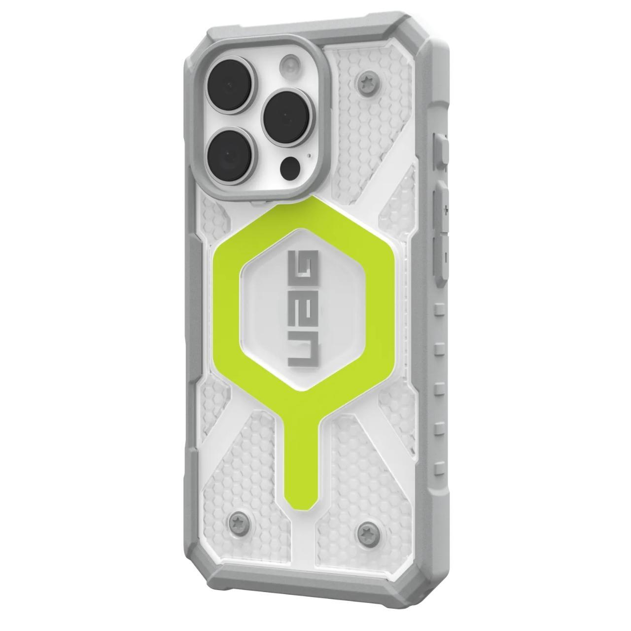MagSafe maska za Apple iPhone 16 Pro, Urban Armor Gear, Pathfinder Clear, Zelena