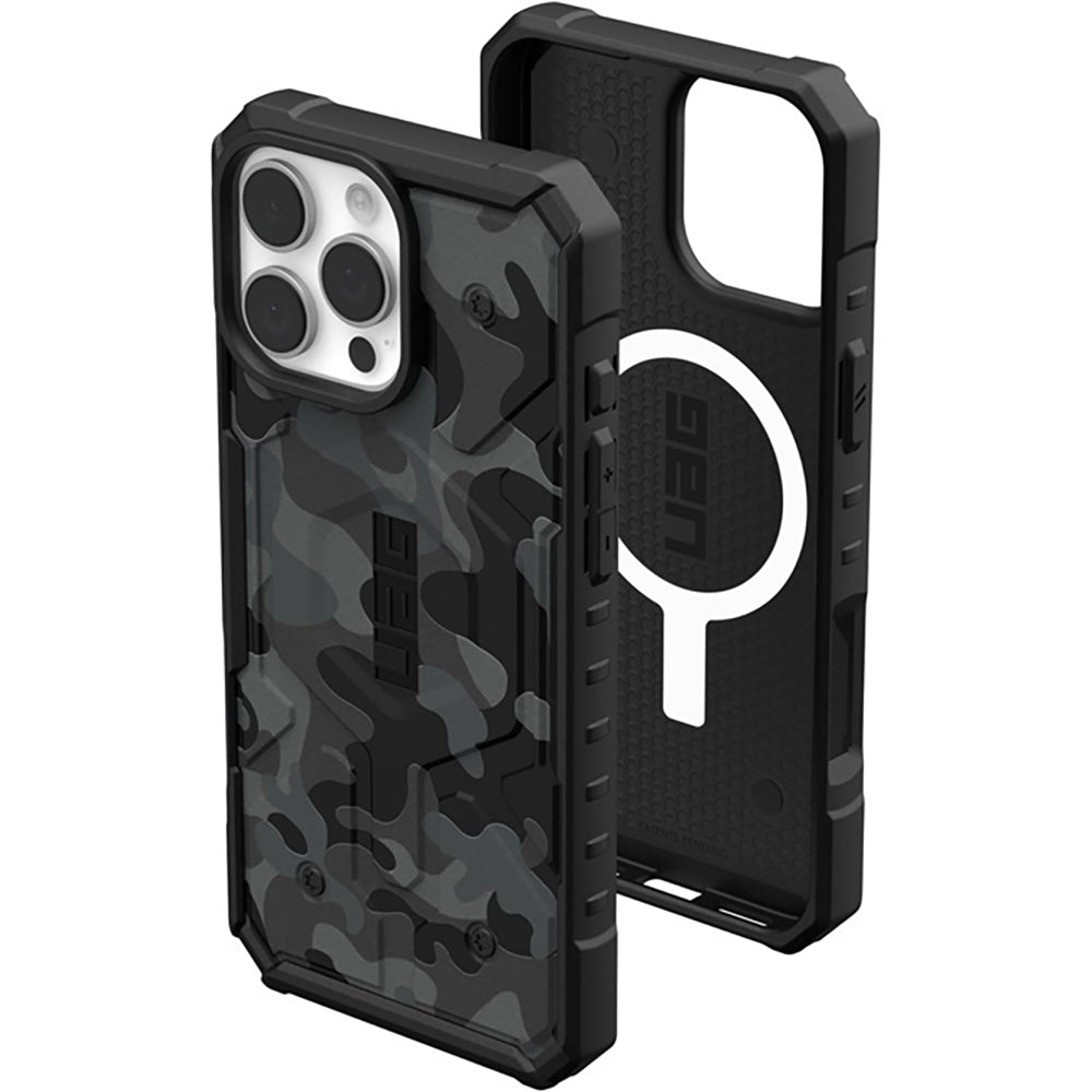 MagSafe maska za Apple iPhone 16 Pro, Urban Armor Gear, Pathfinder SE Midnight Camo, Kamuflaža