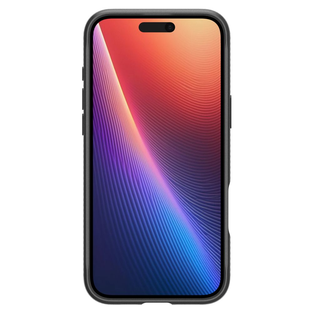 MagSafe futrola za Apple iPhone 16, Spigen, Rugged Armor, Mat crna