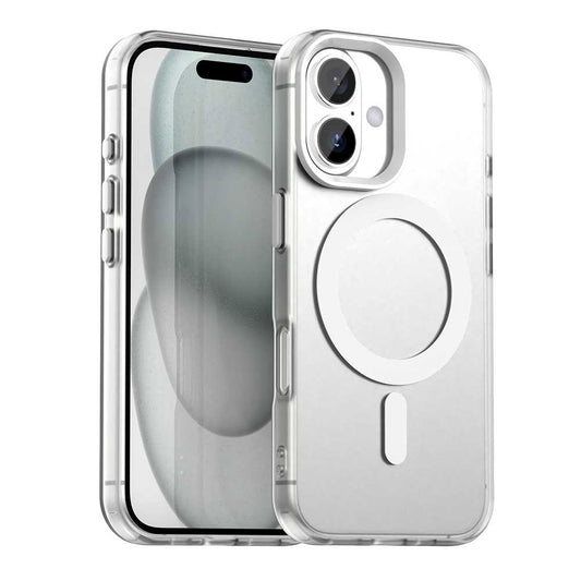 MagSafe futrola za Apple iPhone 16, Techsuit, CandyCase, Bijela