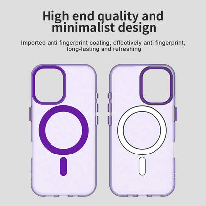 MagSafe futrola za Apple iPhone 16, Techsuit, CandyCase, Ljubičasta