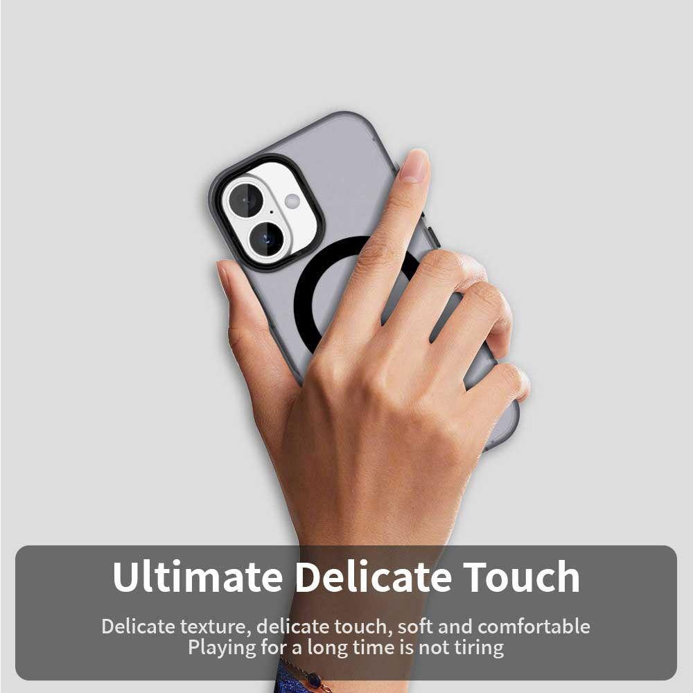 MagSafe futrola za Apple iPhone 16, Techsuit, CandyCase, Crna