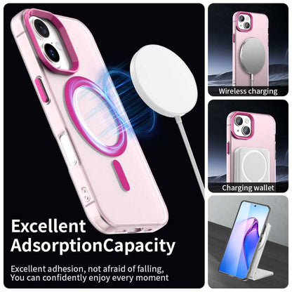 MagSafe futrola za Apple iPhone 16, Techsuit, CandyCase, Roza