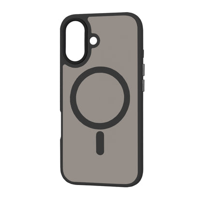 Husa MagSafe za Apple iPhone 16, Techsuit, HaloFrost, Crna