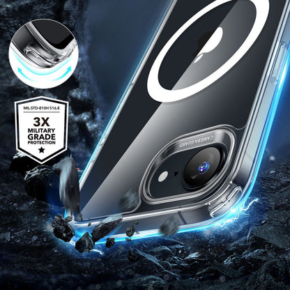 Futrola MagSafe za Apple iPhone 17e / 16e, ESR, Classic Hybrid, Prozirna