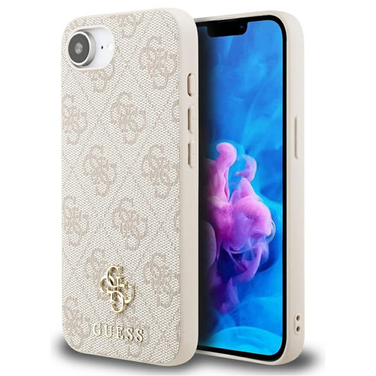 MagSafe futrola za Apple iPhone 16e, Guess, 4G Classic, Roza