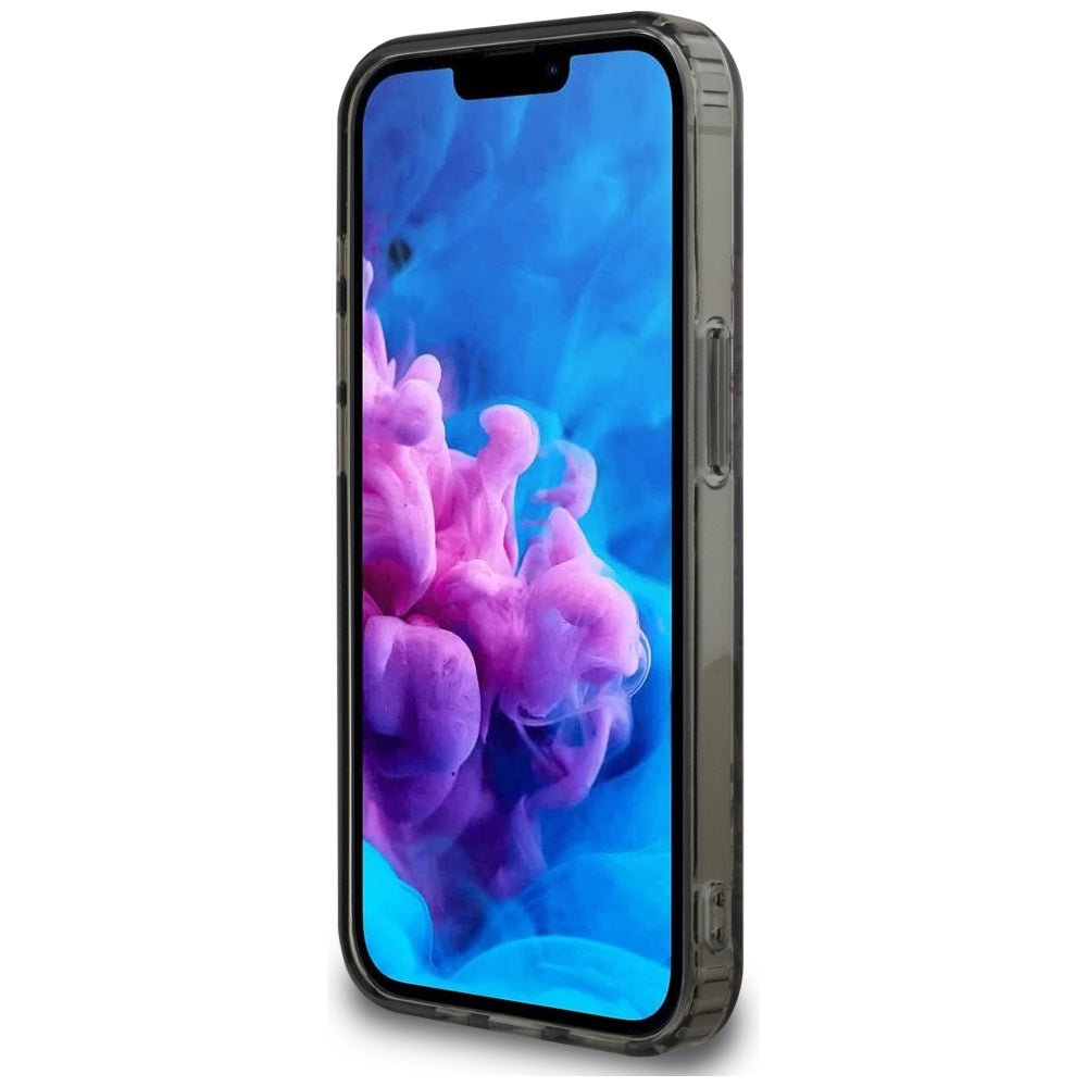 MagSafe futrola za Apple iPhone 16e, Guess, IML Flowers, Crna