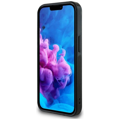 Futrola MagSafe za Apple iPhone 16e, Guess, IML Glitter 4G Circle Triangle, Crna