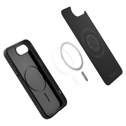 MagSafe futrola za Apple iPhone 17e / 16e, Spigen, Liquid Air, Mat Crna