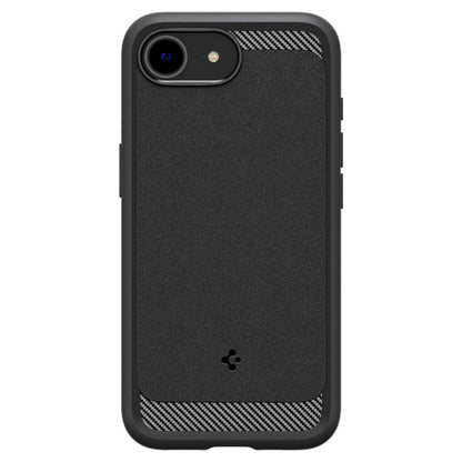 Futrola MagSafe za Apple iPhone 17e / 16e, Spigen, Rugged Armor, Mat crna