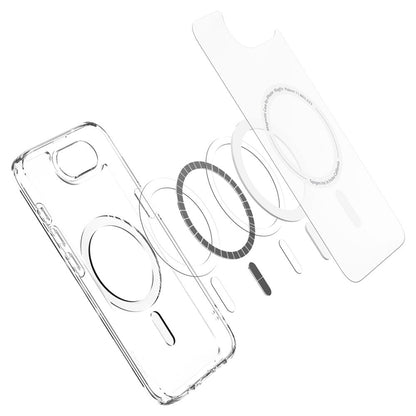 Futrola MagSafe za Apple iPhone 17e / 16e, Spigen, Ultra Hybrid, Satin Bijela