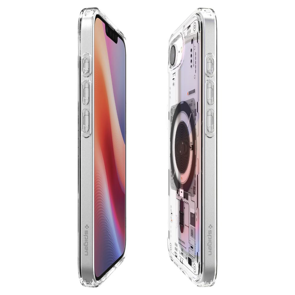 MagSafe futrola za Apple iPhone 17e / 16e, Spigen, Ultra Hybrid Neo One, Prozirna