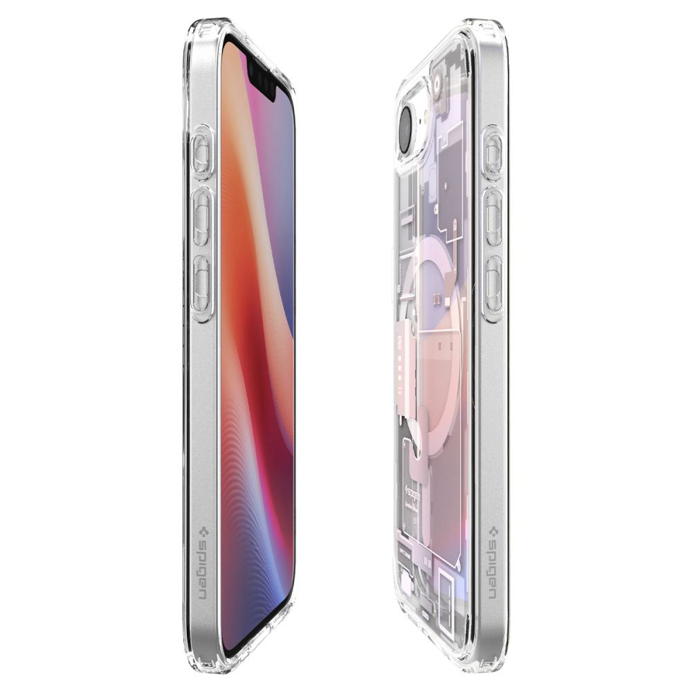 Futrola MagSafe za Apple iPhone 17e / 16e, Spigen, Ultra Hybrid Zero One, Bijela