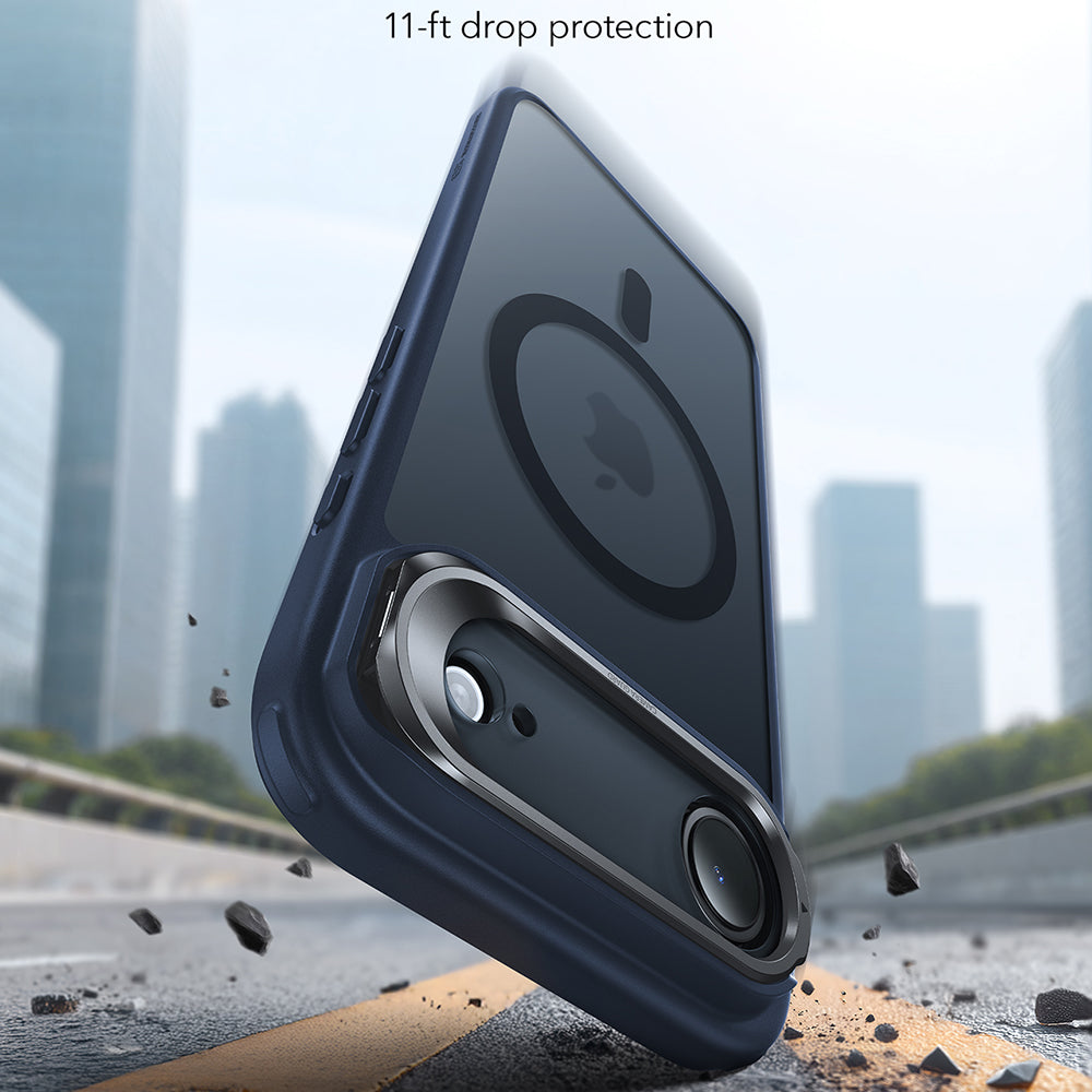 Futrola MagSafe za Apple iPhone 17 Air, ESR, Classic Hybrid Kickstand, Satensko Plava