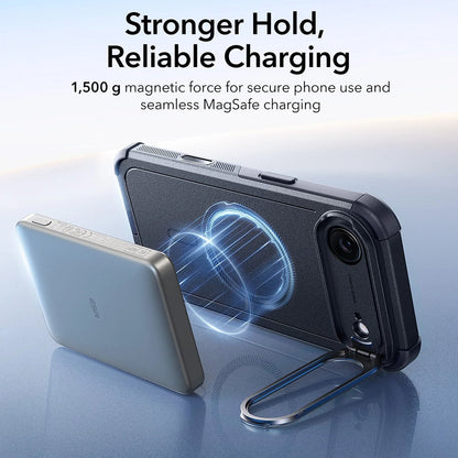 Futrola MagSafe za Apple iPhone 17 Air, ESR, Cyber Armor Kickstand, Crna