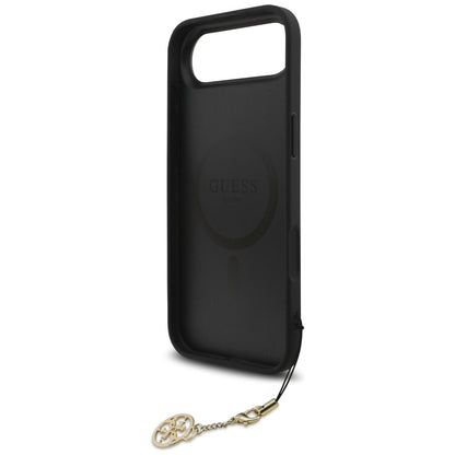 MagSafe futrola za Apple iPhone 17 Air, Guess, 4G Charm Cradle, Crna