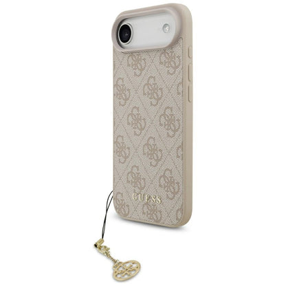 MagSafe futrola za Apple iPhone 17 Air, Guess, 4G Charm Cradle, Roza