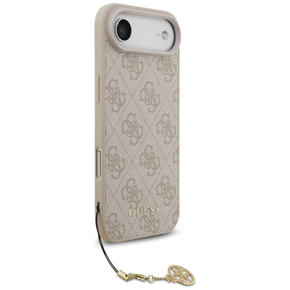 MagSafe futrola za Apple iPhone 17 Air, Guess, 4G Charm Cradle, Roza