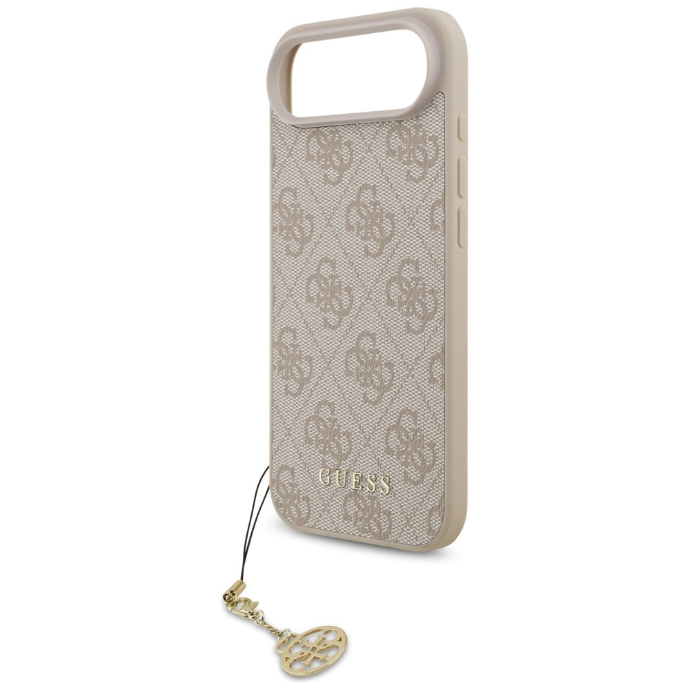 MagSafe futrola za Apple iPhone 17 Air, Guess, 4G Charm Cradle, Roza