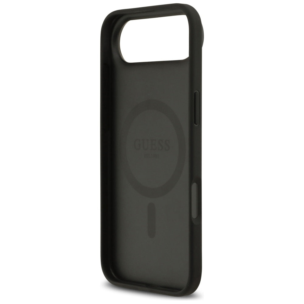 MagSafe futrola za Apple iPhone 17 Air, Guess, 4G Circle Classic Logo, Crna