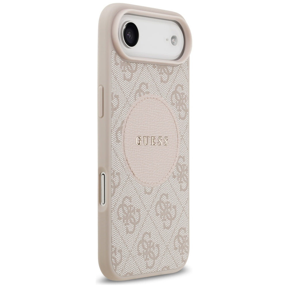 MagSafe futrola za Apple iPhone 17 Air, Guess, 4G Circle Classic Logo, Roza