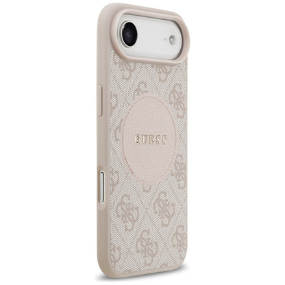 MagSafe futrola za Apple iPhone 17 Air, Guess, 4G Circle Classic Logo, Roza