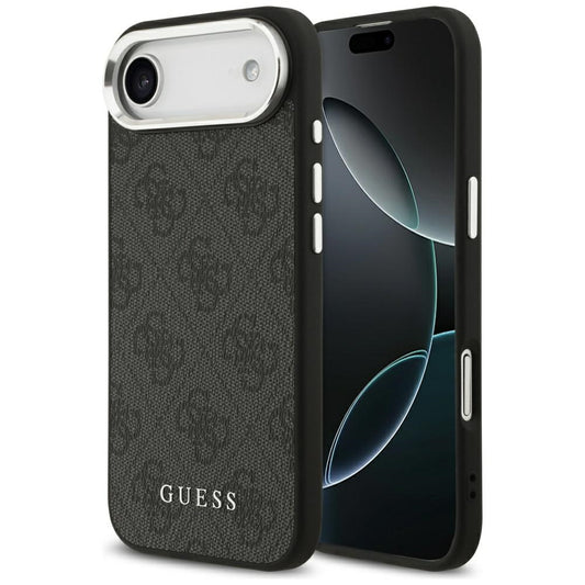 MagSafe futrola za Apple iPhone 17 Air, Guess, 4G Classic Logo, Crna
