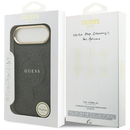 MagSafe futrola za Apple iPhone 17 Air, Guess, 4G Classic, Crna