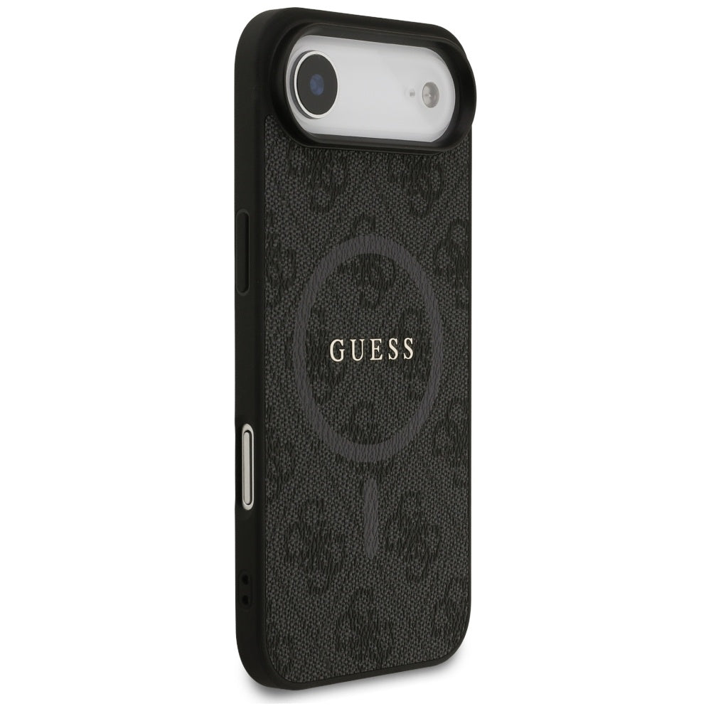 MagSafe futrola za Apple iPhone 17 Air, Guess, 4G Ring Classic Logo, Crna