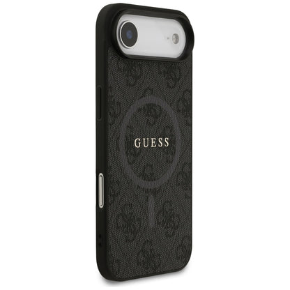MagSafe futrola za Apple iPhone 17 Air, Guess, 4G Ring Classic Logo, Crna