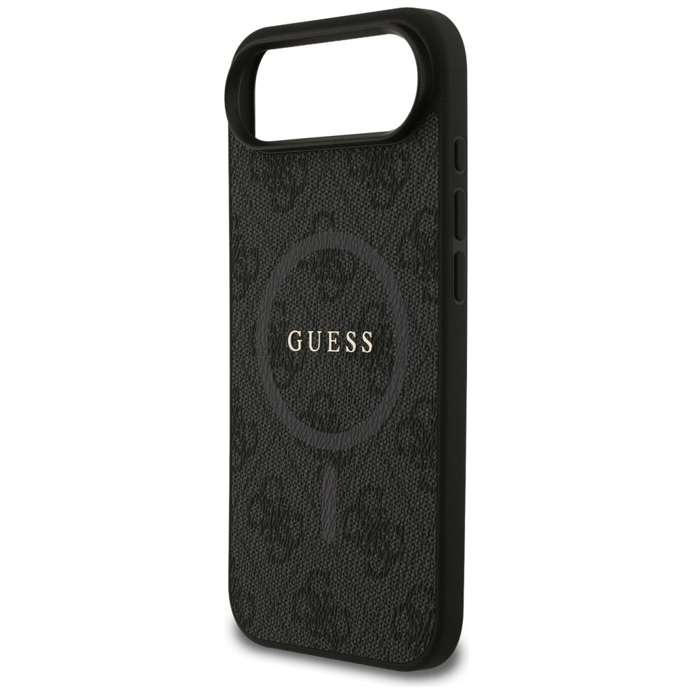 MagSafe futrola za Apple iPhone 17 Air, Guess, 4G Ring Classic Logo, Crna