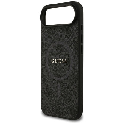 MagSafe futrola za Apple iPhone 17 Air, Guess, 4G Ring Classic Logo, Crna