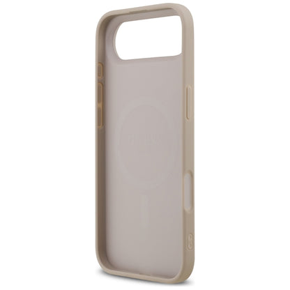Futrola MagSafe za Apple iPhone 17 Air, Guess, 4G Ring Classic Logo, Roza