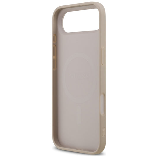 Futrola MagSafe za Apple iPhone 17 Air, Guess, 4G Ring Classic Logo, Roza