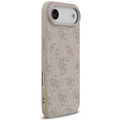 Futrola MagSafe za Apple iPhone 17 Air, Guess, 4G Ring Classic Logo, Roza
