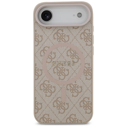 Futrola MagSafe za Apple iPhone 17 Air, Guess, 4G Ring Classic Logo, Roza