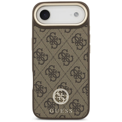 MagSafe futrola za Apple iPhone 17 Air, Guess, 4G Strass Logo, Smeđa