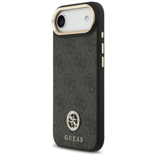 MagSafe futrola za Apple iPhone 17 Air, Guess, 4G Strass Logo, Crna