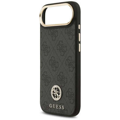 MagSafe futrola za Apple iPhone 17 Air, Guess, 4G Strass Logo, Crna