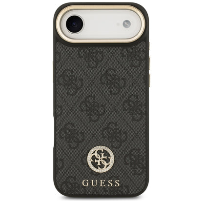 MagSafe futrola za Apple iPhone 17 Air, Guess, 4G Strass Logo, Crna