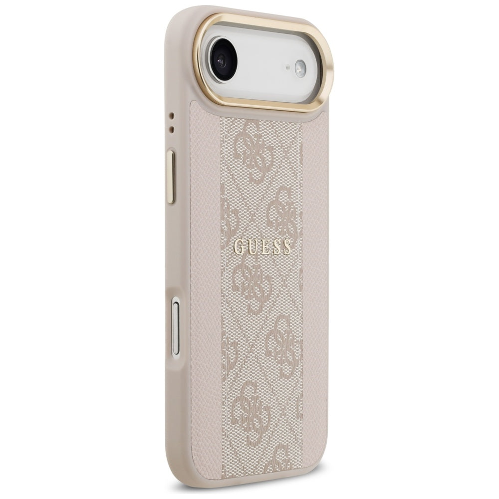 MagSafe futrola za Apple iPhone 17 Air, Guess, 4G Stripe, Roza