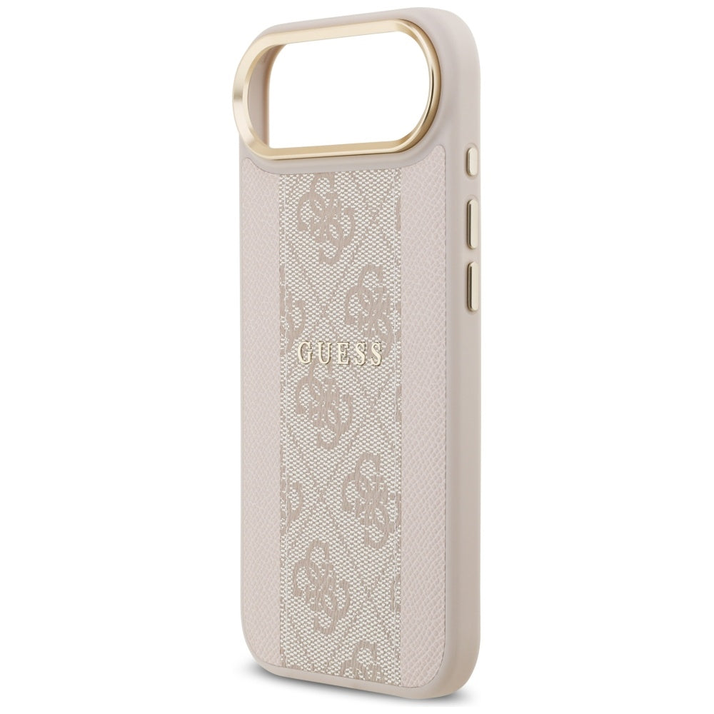 MagSafe futrola za Apple iPhone 17 Air, Guess, 4G Stripe, Roza